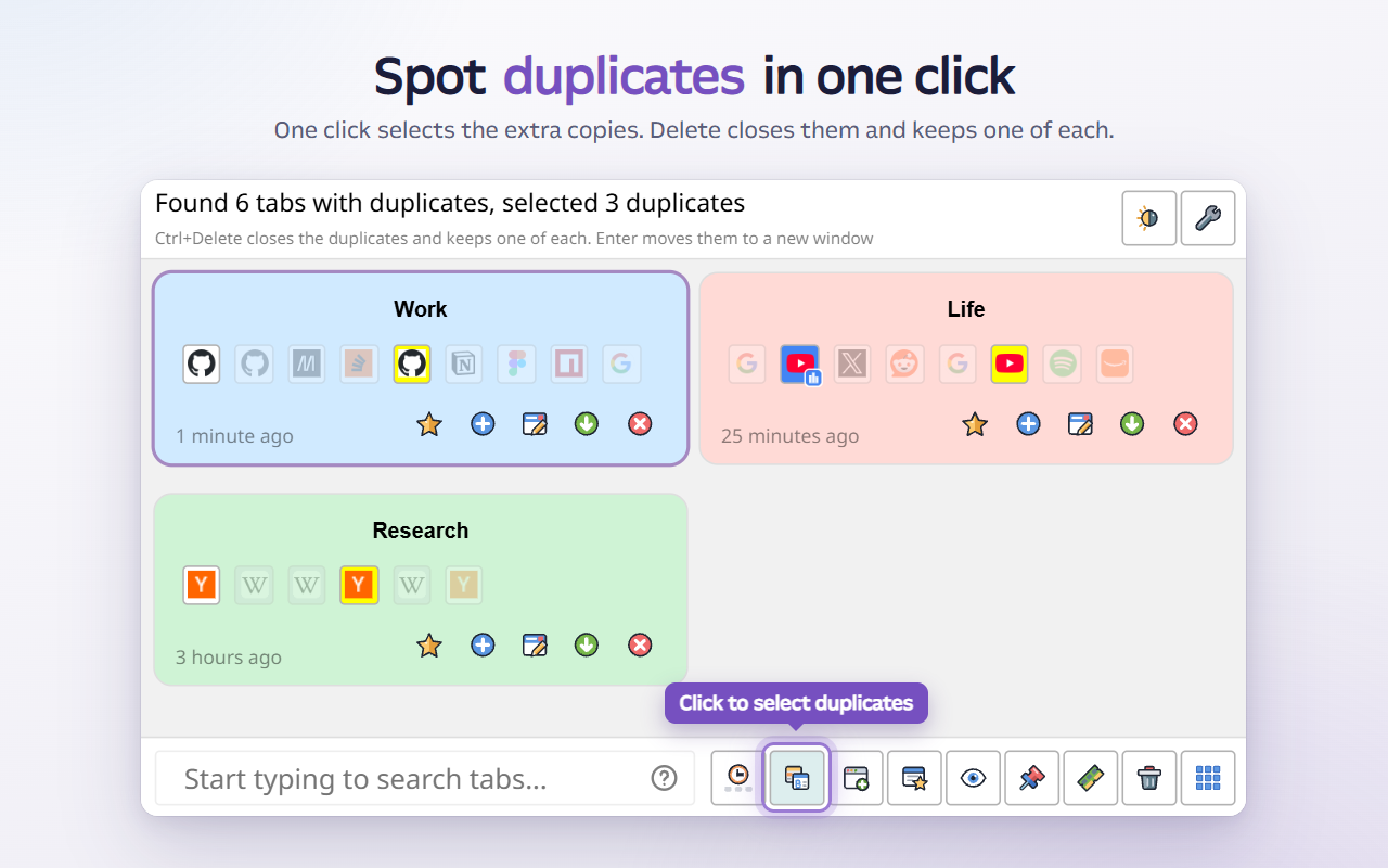 Tab Manager Plus screenshot 3